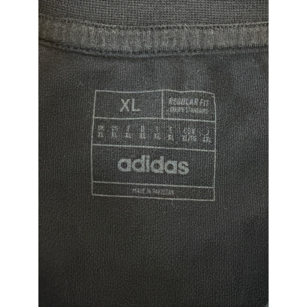 XL ADIDAS Black Mens DEUTSCHER BUND Germany Soccer 2 Sided Graphic Shirt - Picture 3 of 6